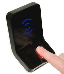 指紋認証装置MorphoAccess J Bioの外観