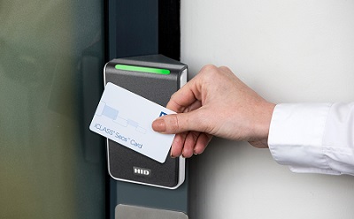 既存の入退室用ICカードと併用する事も可能